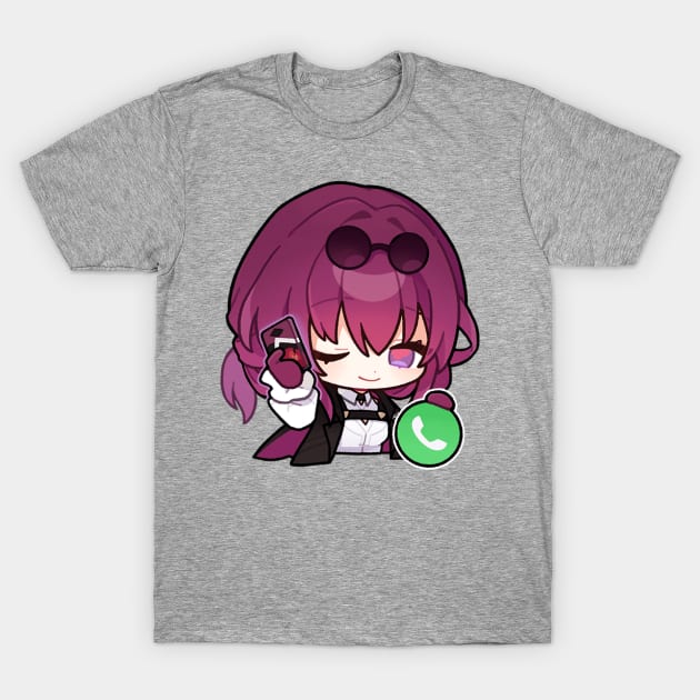 Honkai Star Rail Chibi Kafka 4 T-Shirt by HoyoStan